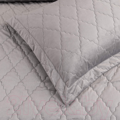 Набор текстиля для спальни Sofi de Marko Деметра 160х220 / Пок-5303Ст-160х220 (стоун)