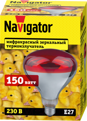Лампа Navigator 93971 NI-R125-150-230-Е27