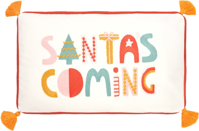 

Чехол на подушку, Santa's Coming 30x50 / 8680943232670