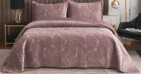 Набор текстиля для спальни Sofi de Marko Ноэль 160х220 / Пок-Нэ-160х220пр (пепельно-розовый) - 