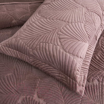Набор текстиля для спальни Sofi de Marko Ноэль 160х220 / Пок-Нэ-160х220пр (пепельно-розовый)