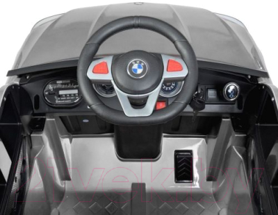 Детский автомобиль Electric Toys BMW X6M / FT968P (серебристый)