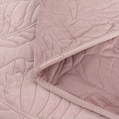 Набор текстиля для спальни Sofi de Marko Мелисса 240х260 / Пок-Мес-240х260пр (пепельно-розовый)