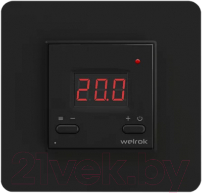 Терморегулятор для теплого пола Welrok AZ (черный)