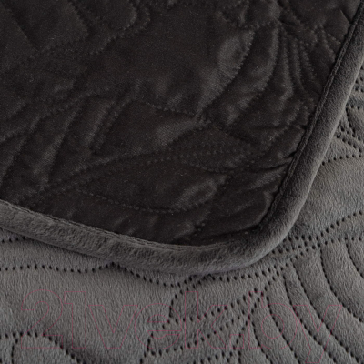 Набор текстиля для спальни Sofi de Marko Мелисса 240х260 / Пок-Мес-240х260чн (черный)