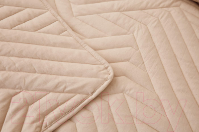 Набор текстиля для спальни Sofi de Marko Мориц 160х220 / Пок-МЦ-бж-160х220 (бежевый)