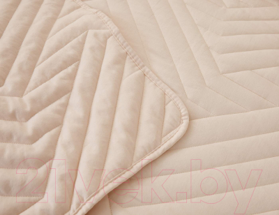 Набор текстиля для спальни Sofi de Marko  Мориц 160х220 / Пок-МЦ-км-160х220 (кремовый)