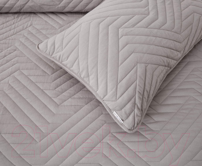 Набор текстиля для спальни Sofi de Marko Мориц 160х220 / Пок-Мц-ср-160х220 (серый)