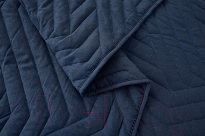 Набор текстиля для спальни Sofi de Marko Мориц 160х220 / Пок-МЦ-сн-160х220 (синий)
