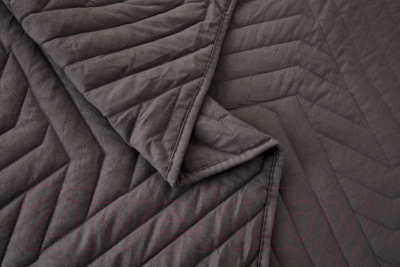 Набор текстиля для спальни Sofi de Marko Мориц 230х250 / Пок-МЦ-ан-230х250 (антрацитовый)