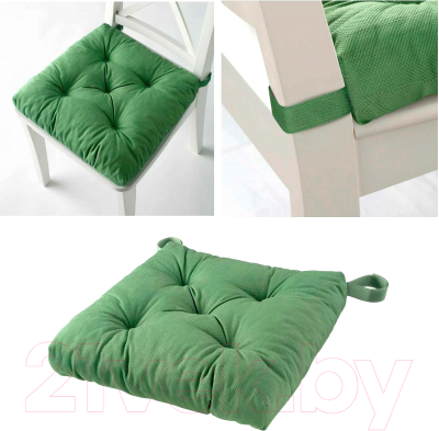 Подушка на стул Swed house Malinda 60.48.1322 (зеленый)