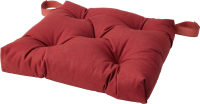 Подушка на стул Swed house Malinda 50.36.9934 (темно-коричневый/красный) - 