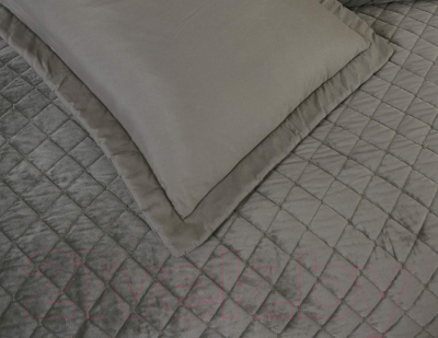 Набор текстиля для спальни Sofi de Marko Натаниэль 160х220 / Пок-Нт-160х220о (оливковый)