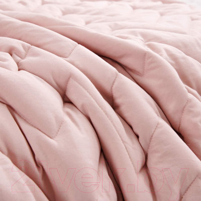 Набор текстиля для спальни Sofi de Marko Робби 160х220 / Пок-Роб-пр-160х220 (пепельно-розовый)