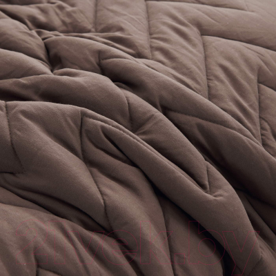 Набор текстиля для спальни Sofi de Marko Робби 230х250 / Пок-Роб-шк-230х250 (шоколадный)