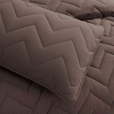 Набор текстиля для спальни Sofi de Marko Робби 230х250 / Пок-Роб-шк-230х250 (шоколадный)