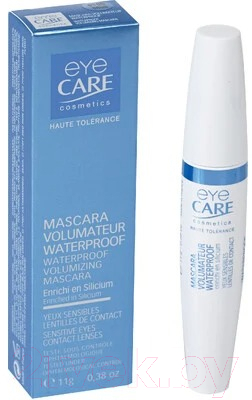 Тушь для ресниц Eye Care Cosmetics Waterproof Volumizing Mascara тон Bleu (11г)