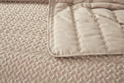 Набор текстиля для спальни Sofi de Marko Ирма 160х220 / Пок-Ир-160х220бж (бежевый)