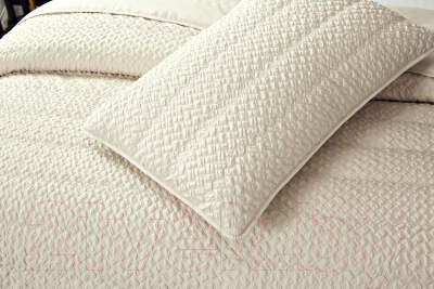 Набор текстиля для спальни Sofi de Marko Ирма 160х220 / Пок-Ир-160х220м (молочный)
