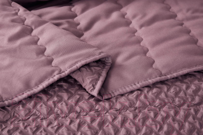 Набор текстиля для спальни Sofi de Marko Ирма 160х220 / Пок-Ир-160х220пр (пепельно-розовый)