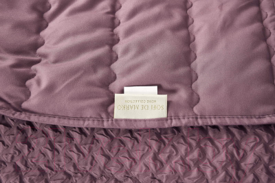 Набор текстиля для спальни Sofi de Marko Ирма 160х220 / Пок-Ир-160х220пр (пепельно-розовый)
