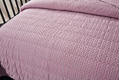 Набор текстиля для спальни Sofi de Marko Ирма 160х220 / Пок-Ир-160х220пд (пудровый)