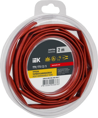 Трубка термоусаживаемая IEK UDR12-002-001-002-K04-T -