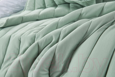 Набор текстиля для спальни Sofi de Marko Микаэль 230х250 / Пок-МК-из-230х250 (изумрудный)