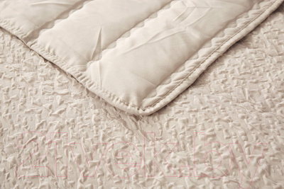 Набор текстиля для спальни Sofi de Marko Надин 160х220 / Пок-Нд-160х220бж (бежевый)