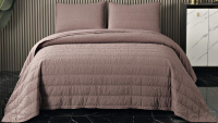 Набор текстиля для спальни Sofi de Marko Надин 160х220 / Пок-Нд-160х220мк (мокко) - 