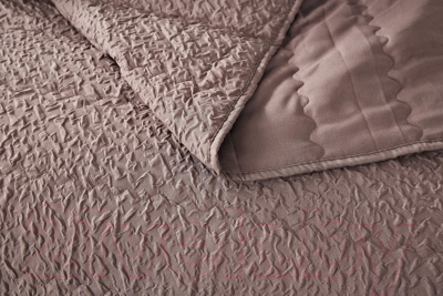 Набор текстиля для спальни Sofi de Marko Надин 230х250 / Пок-Нд-230х250мк (мокко)