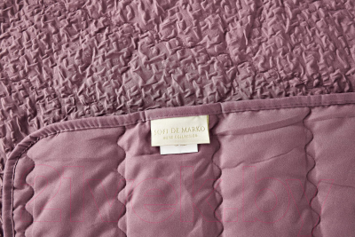 Набор текстиля для спальни Sofi de Marko Надин 230х250 / Пок-Нд-230х250пр (пепельно-розовый)