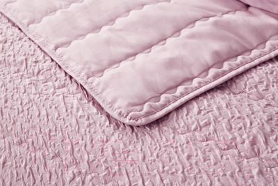 Набор текстиля для спальни Sofi de Marko Надин 230х250 / Пок-Нд-230х250пд (пудровый)