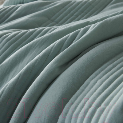 Набор текстиля для спальни Sofi de Marko Саломея 160х220 / Пок-Сл-160х220з (зеленый)