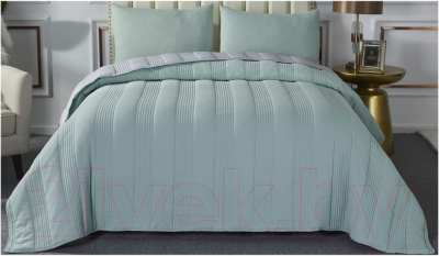 Набор текстиля для спальни Sofi de Marko Саломея 230х250 / Пок-Сл-230х250з (зеленый)