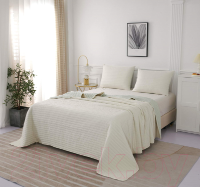 Набор текстиля для спальни Sofi de Marko Самуэль №5 160х220 / Пок-СМ5-160х220