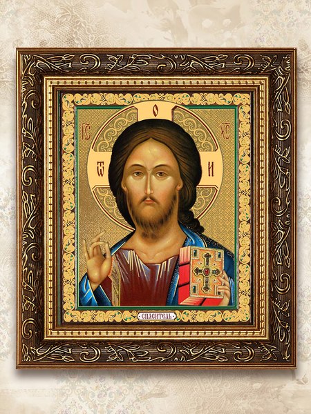 Икона Декарт Иисус Христос Спаситель 8Л2324