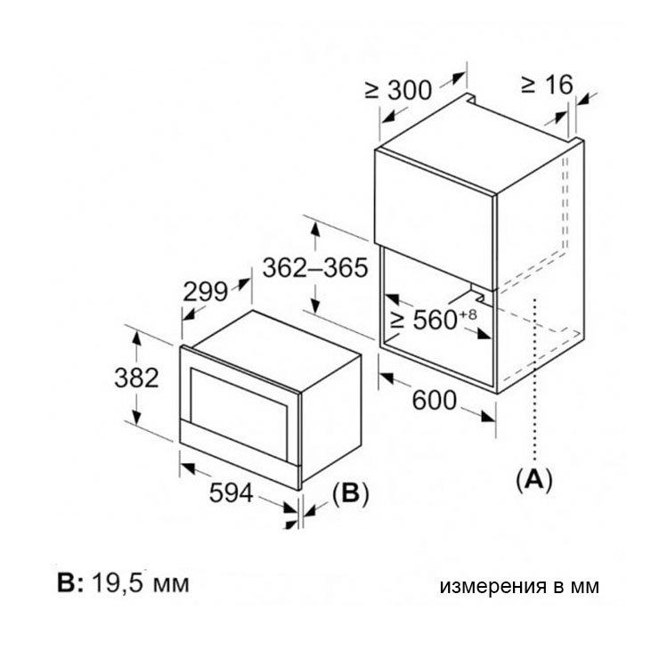 Микроволновая печь Bosch BFL7221W1