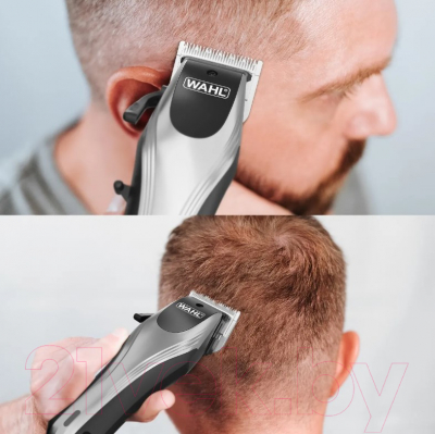 Машинка для стрижки волос Wahl 09657.0460 Rapid Clip (серебристый)