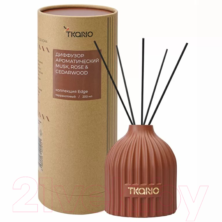 Аромадиффузор Tkano Edge. Musk, Rose & Cedarwood TK23-DIF0032