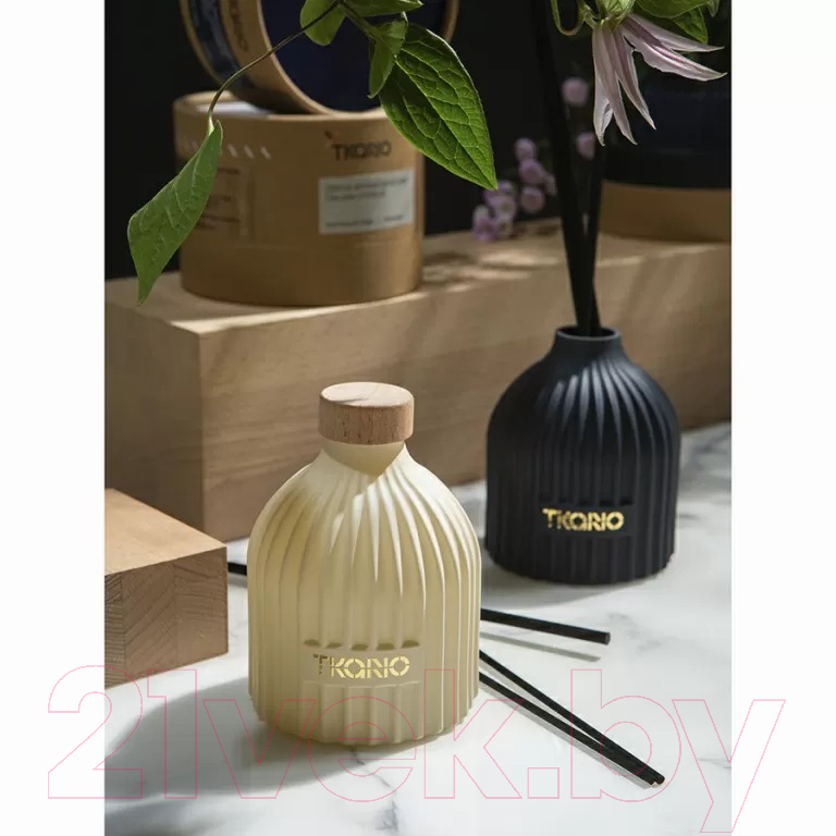Аромадиффузор Tkano Edge. Vetiver & Black Cypress TK23-DIF0017 (200мл, бежевый) — фото 6
