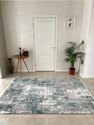 Коврик Balat Mensucat Antik 8480A (80x150, L.Grey/D.Green)