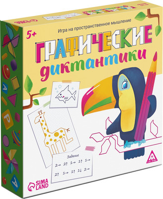 

Развивающие карточки, Графические диктантики / 9244260