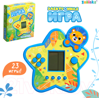 Игрушка детская Zabiaka Электронная HC-5081 / 10103638 (синий)