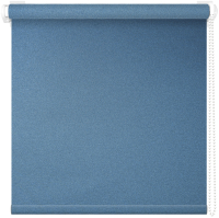 Рулонная штора АС МАРТ Мегаполис 38x160 (синий) - 