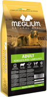 Сухой корм для собак Meglium Dog Adult Lamb MS1914 (14кг) - 