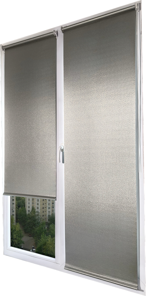 Рулонная штора АС МАРТ Мегаполис 85x160 (золото)