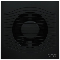 Вентилятор накладной Diciti Slim D100 4C (Matt Black) - 