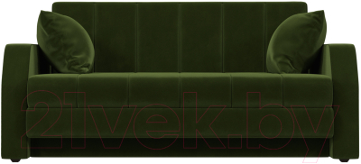 Диван Лига Диванов Малютка 487 / 57157 (микровельвет, зеленый)