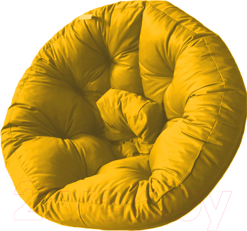 Бескаркасное кресло-трансформер Angellini 9с0013тр (L, желтый)